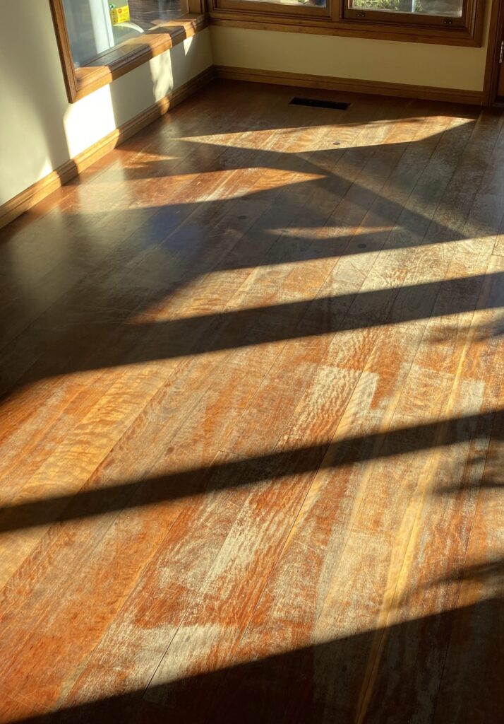 Jarrah floor sanding and polishing canberra