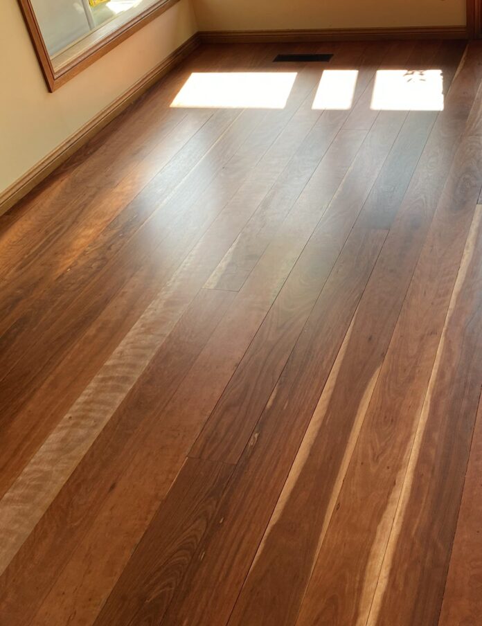 Jarrah floor sanding and polishing canberra