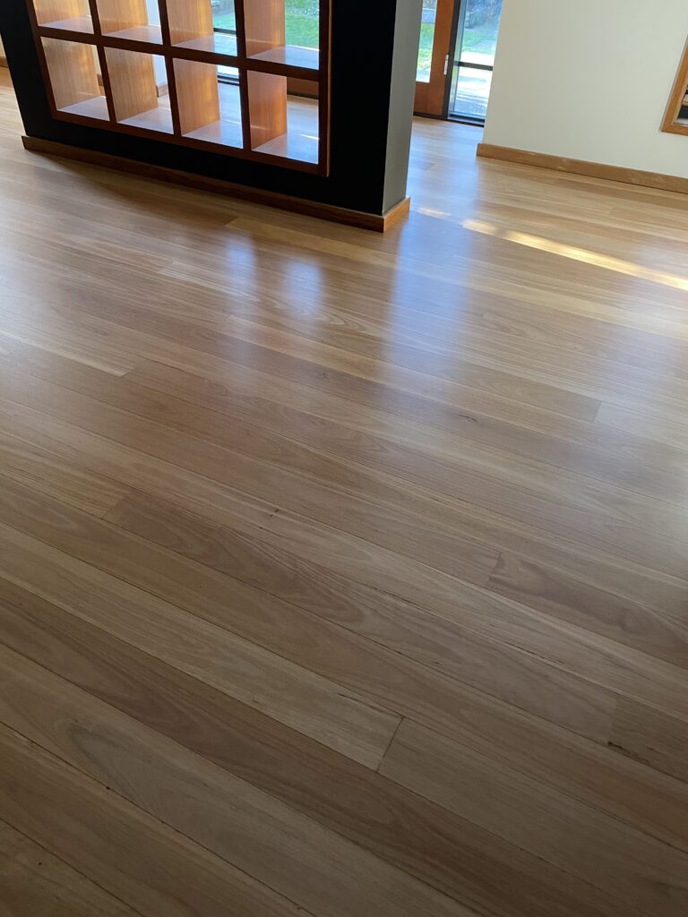 Blackbutt solid timber floor 