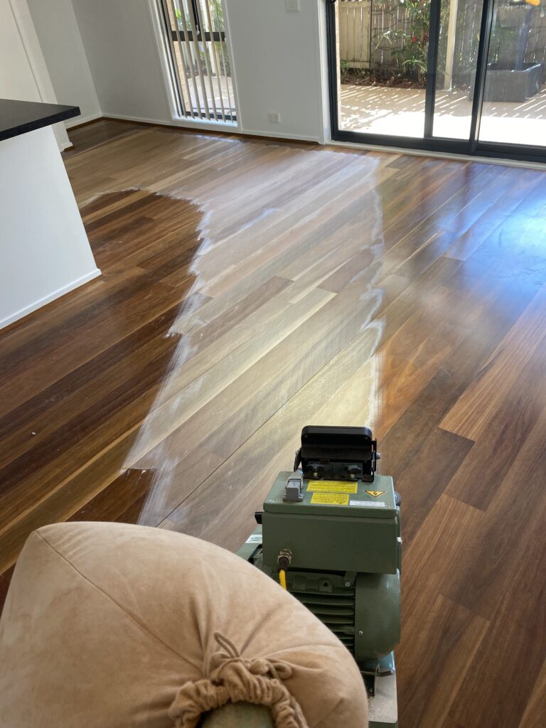 sand and polish floors