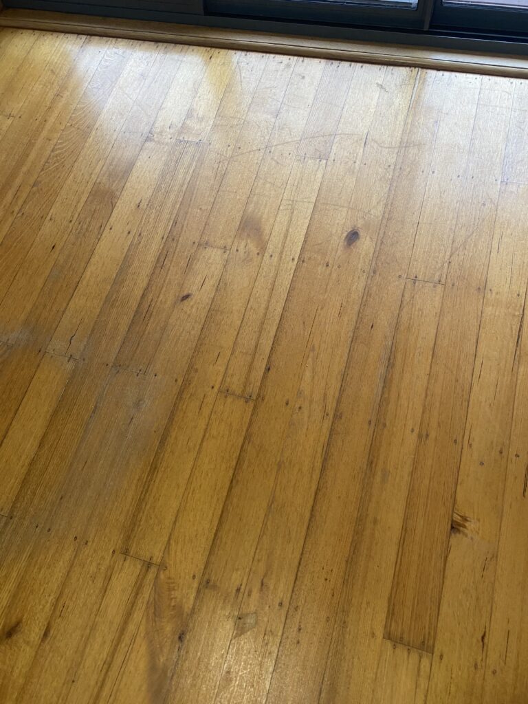 sanding and polishing floors