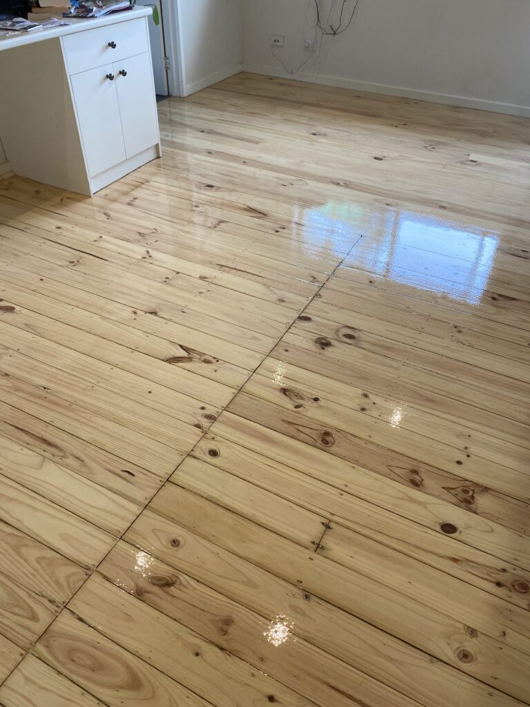 wood floor polishing