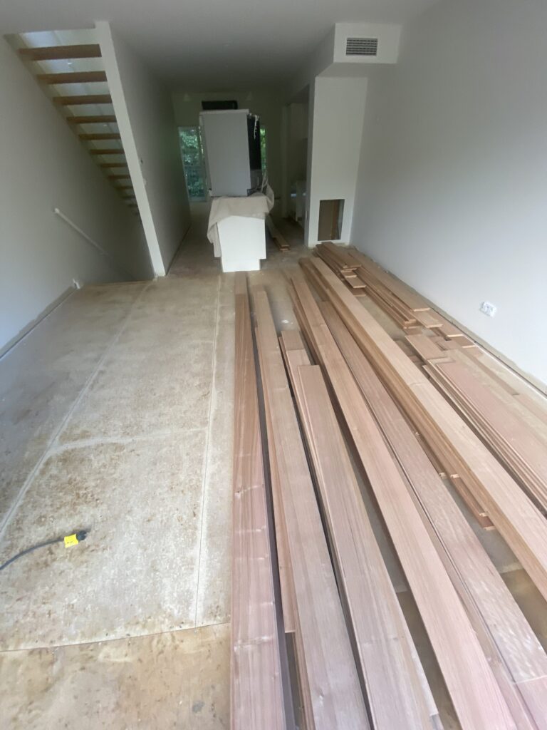 Tasmanian Oak tongue and groove flooring