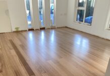 Tasmanian Oak Floor sanding – Woden