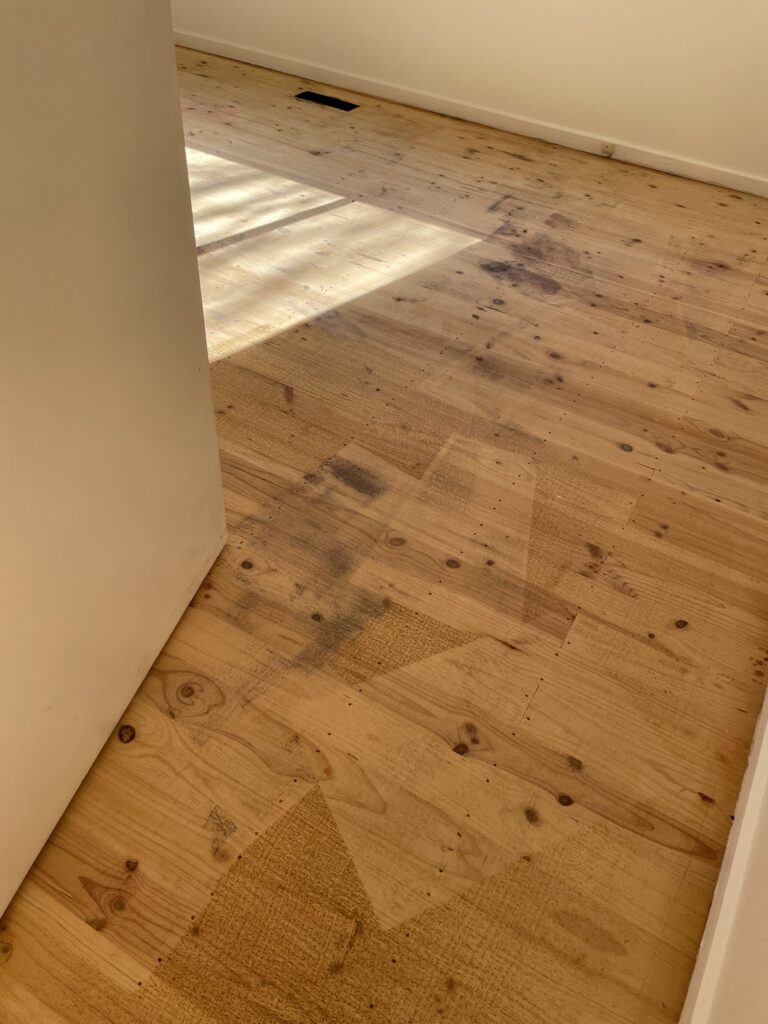 Pine floor polishing Canberra