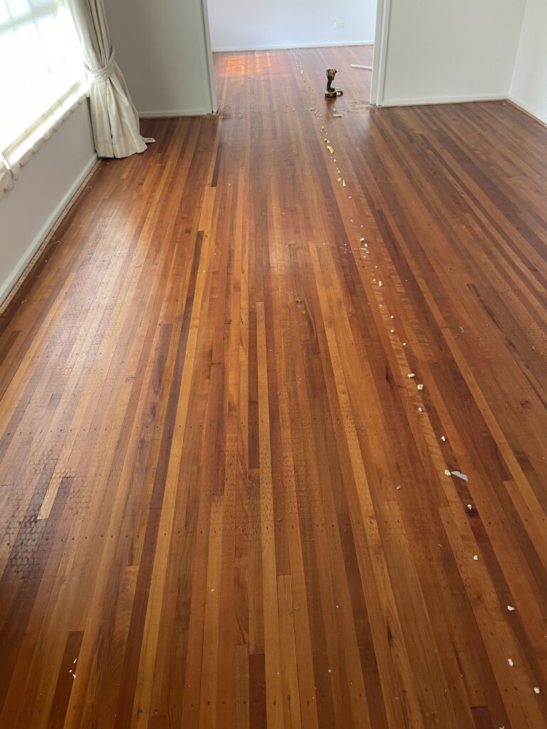 Timber floor restoration Bonython