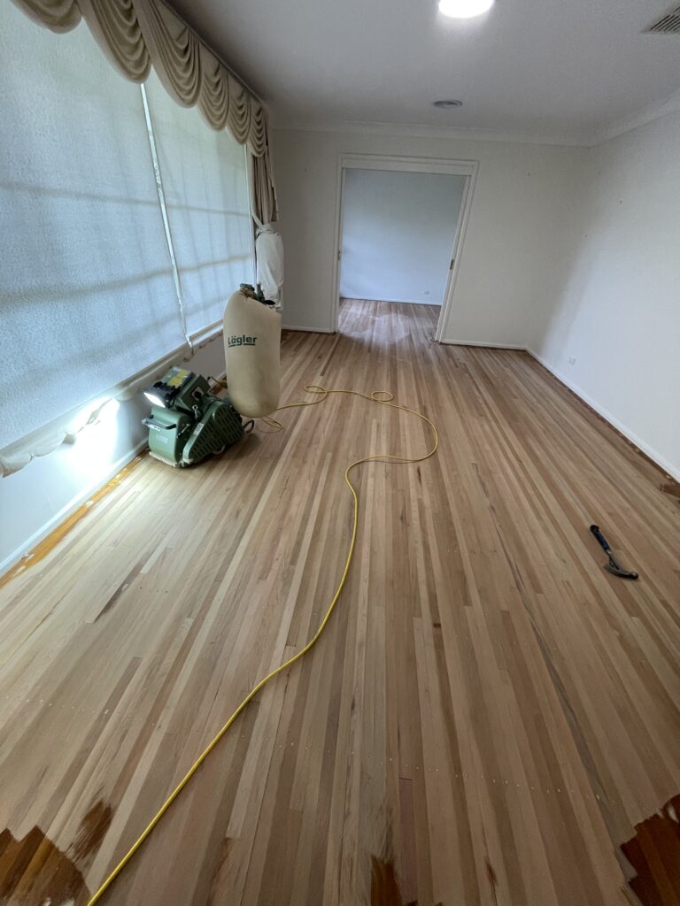 Timber floor restoration Bonython
